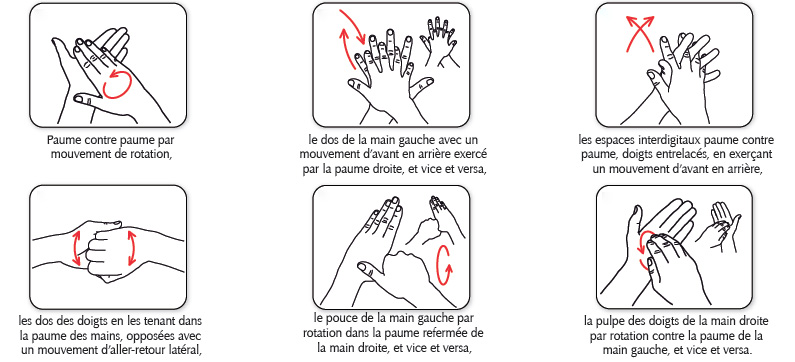 Centre Hospitalier Jacques Coeur - Hygiène des mains